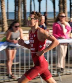 Thibault Rivier en course à pied